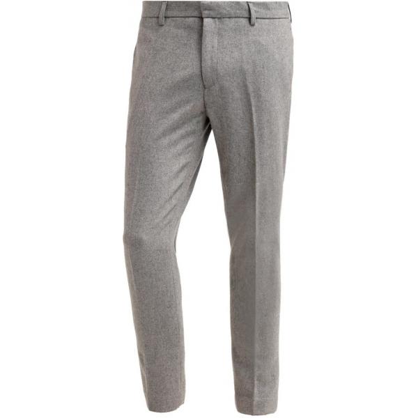 Topman Spodnie materiałowe light grey TP822E02A-C11
