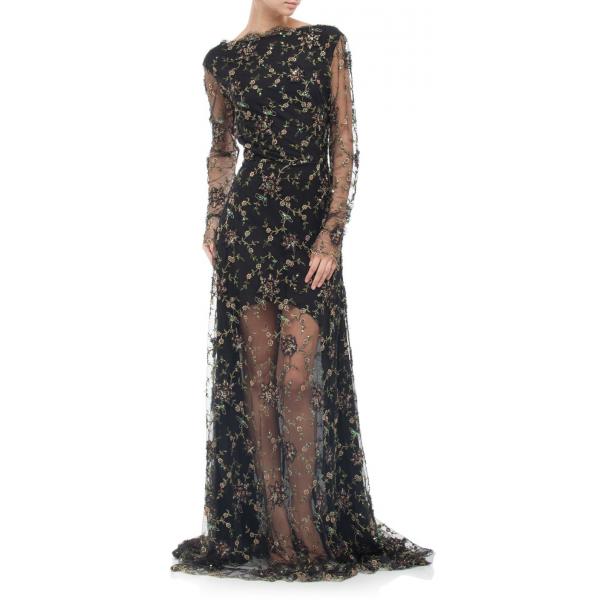 Natasha Pavluchenko Suknia Omena Premium Shine Laces czarna
