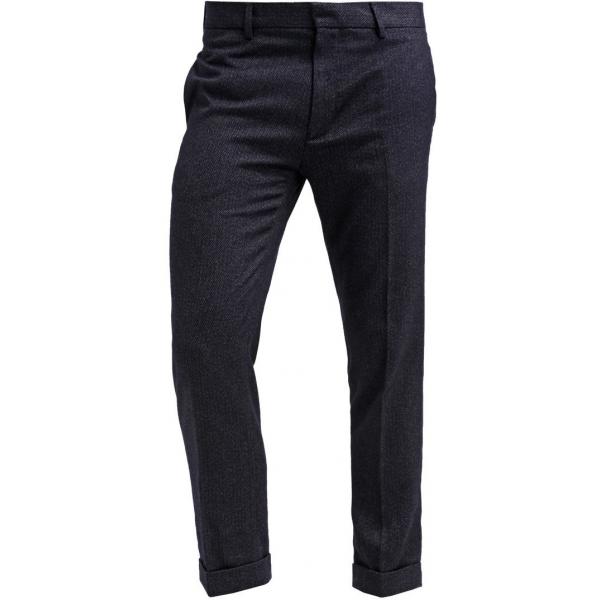 Topman Spodnie materiałowe dark blue TP822E02D-K11