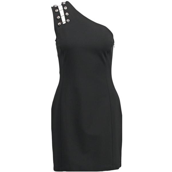 Versus Versace Sukienka z dżerseju black VE021C01B-Q11
