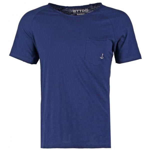 Tom Tailor Denim T-shirt basic cosmos blue TO722O08M-K11