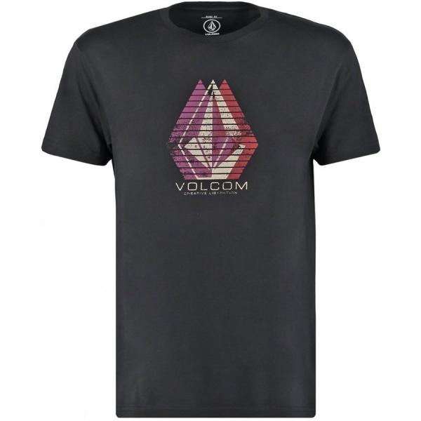 Volcom MINOR BASIC FIT T-shirt z nadrukiem black V1922O03B-Q11