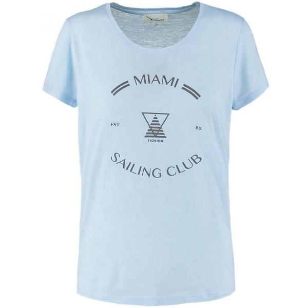 TWINTIP T-shirt z nadrukiem light blue TW421DA1O-K11