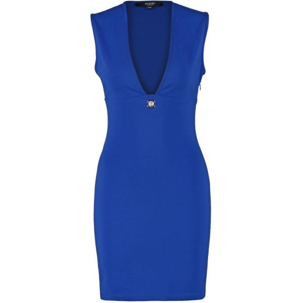 Versus Versace Sukienka etui royal blue VE021C018-K11