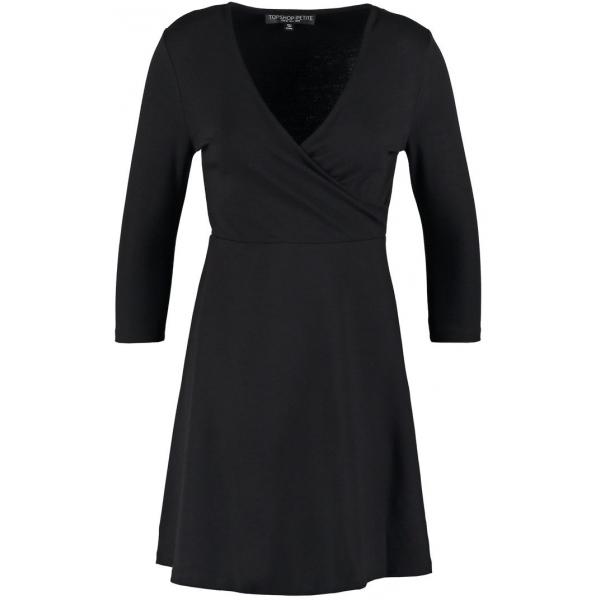 Topshop Petite Sukienka z dżerseju black TP721C0CM-Q11