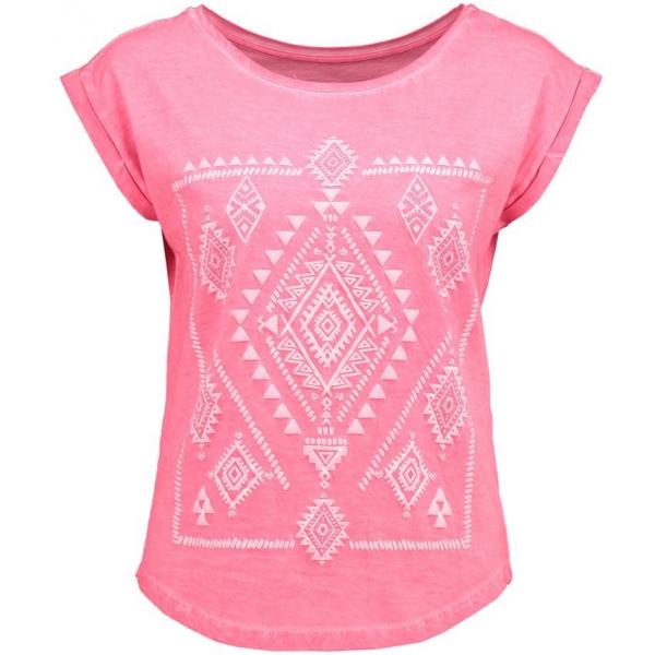 TWINTIP T-shirt z nadrukiem pink/white TW421DA39-J11