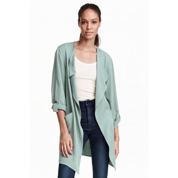 H&M Jacket in a lyocell blend 0368152007 Light turquoise