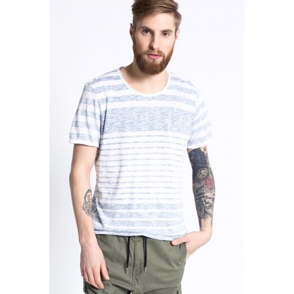 Review T-shirt Printed Stripe 4941-TSM159