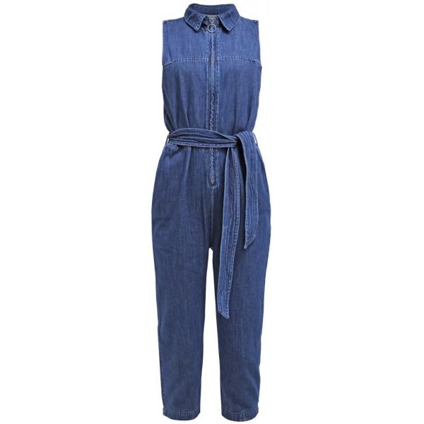 Vero Moda VMWANESSA Kombinezon dark blue denim VE121A0F4-K11