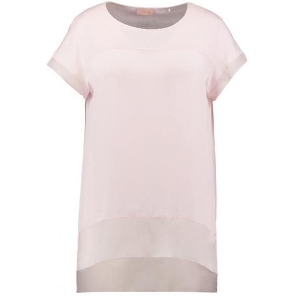 Triangle T-shirt z nadrukiem pale pink S5521D05I-J11