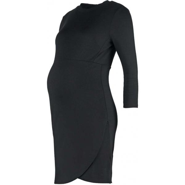 Topshop Maternity Sukienka z dżerseju black TP729F00L-Q11