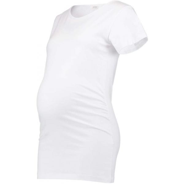Zalando Essentials Maternity T-shirt z nadrukiem white ZX029GA06-A11
