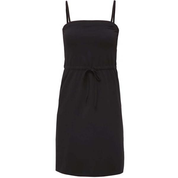 Zalando Essentials Sukienka z dżerseju black ZA821CA0C-Q11