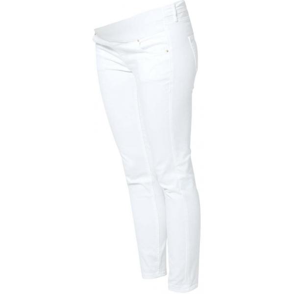 Topshop Maternity JAMIE Jeansy Slim fit white TP729A000-A11