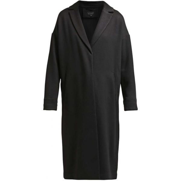 Topshop Płaszcz wełniany /Płaszcz klasyczny black TP721H03F-Q11