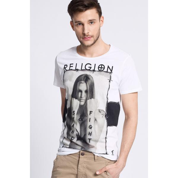 Religion T-shirt Stand &amp; Fight 4941-TSM103