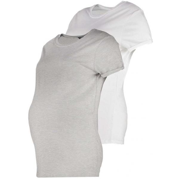 Topshop Maternity 2 PACK T-shirt z nadrukiem multibright TP729G00U-T11