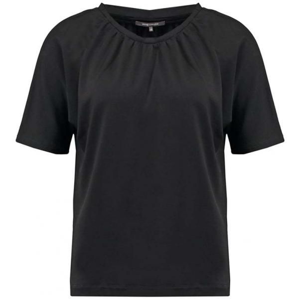 René Lezard T-shirt basic black RE121E01U-Q11