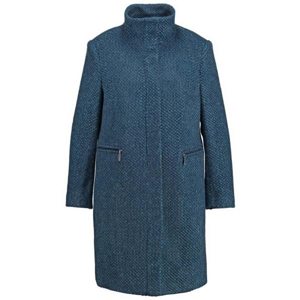 CeHCe Płaszcz wełniany /Płaszcz klasyczny blau/petrol QC221H000-P11