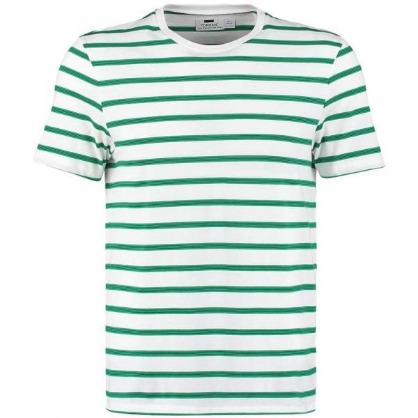 Topman SLIM FIT T-shirt basic green TP822O0D3-M11