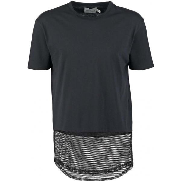 Topman T-shirt basic black TP822O0D0-Q11