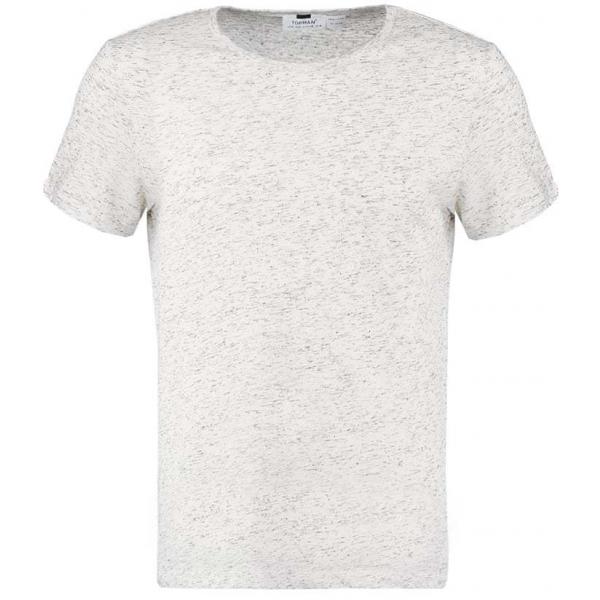Topman SLIM FIT T-shirt basic off white TP822O0C8-A11