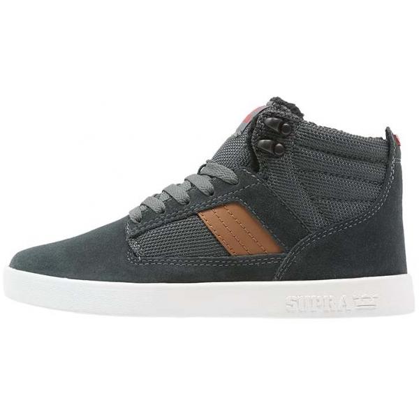 Supra BANDIT Tenisówki i Trampki wysokie forest green/tan/red/white SU412B04B-M11