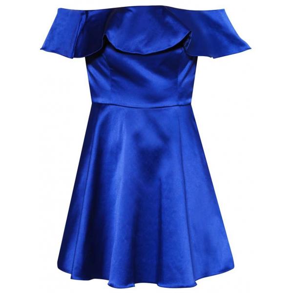 Topshop Petite Sukienka koktajlowa cobalt TP721C0FF-K11