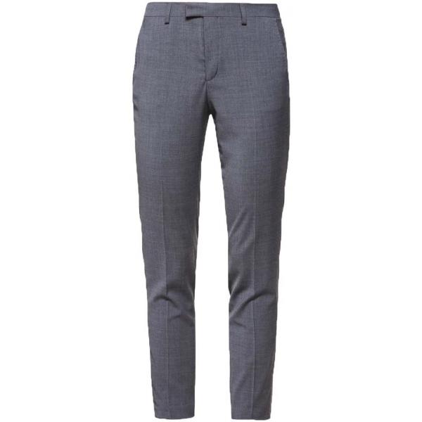 Selected Femme SFFOXYLUX Spodnie materiałowe medium grey melange SE521A079-C11