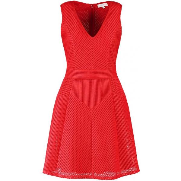 Reiss TOPAZ Sukienka letnia ruby RB021C018-M11