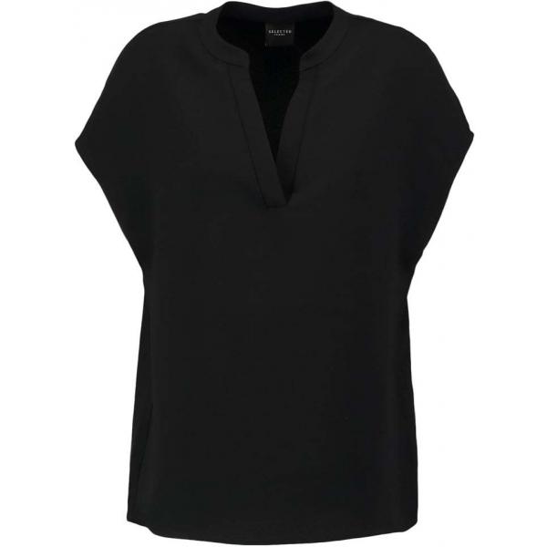 Selected Femme SFCIRA T-shirt basic black SE521D07Y-Q11