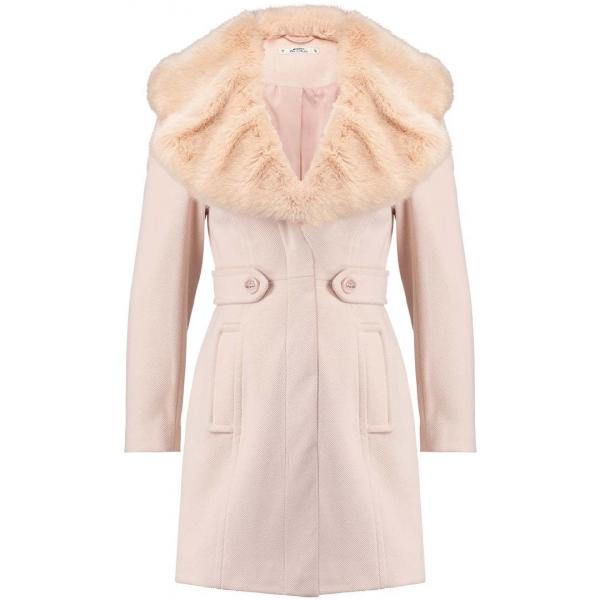 Miss Selfridge Petite Krótki płaszcz pink MF921H018-J11
