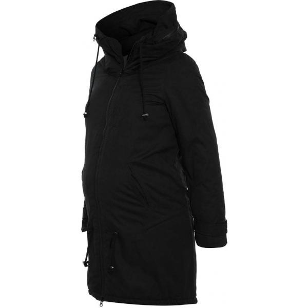 Mama Licious TIKKA Płaszcz zimowy black M6429L005-Q11