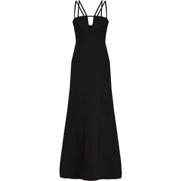 BCBGMAXAZRIA Długa sukienka black MX121C044-Q11