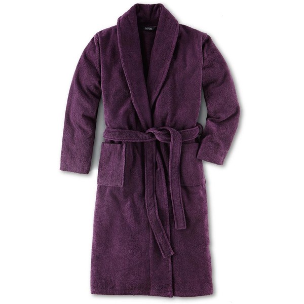 Tchibo Płaszcz kąpielowy z tkaniny frotté, lila