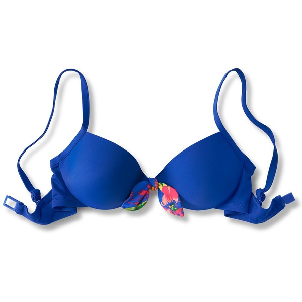 Tchibo Biustonosz od bikini z wymodelowanymi miseczkami, niebieski 400033087
