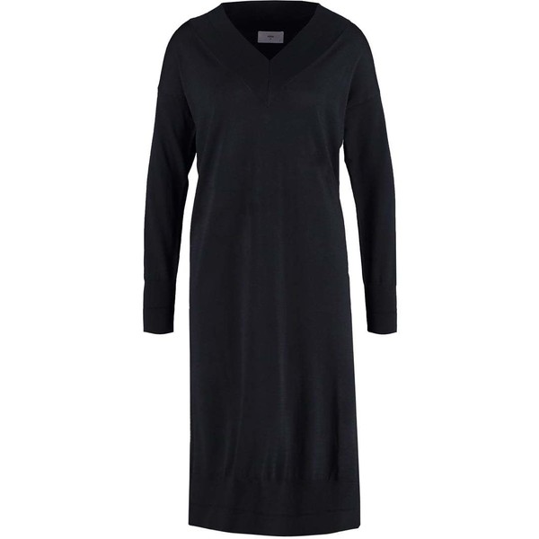 Minimum ILSELIL Sukienka dzianinowa black MI421C04S-Q11