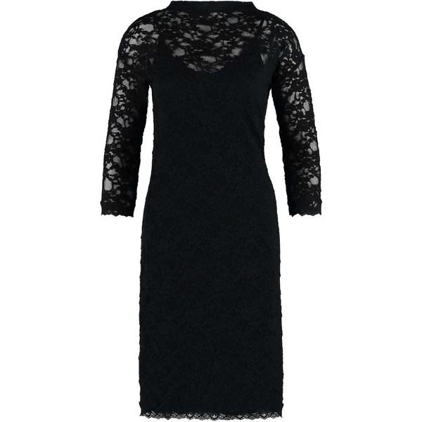 Rosemunde Sukienka etui schwarz RM021C00I-Q11