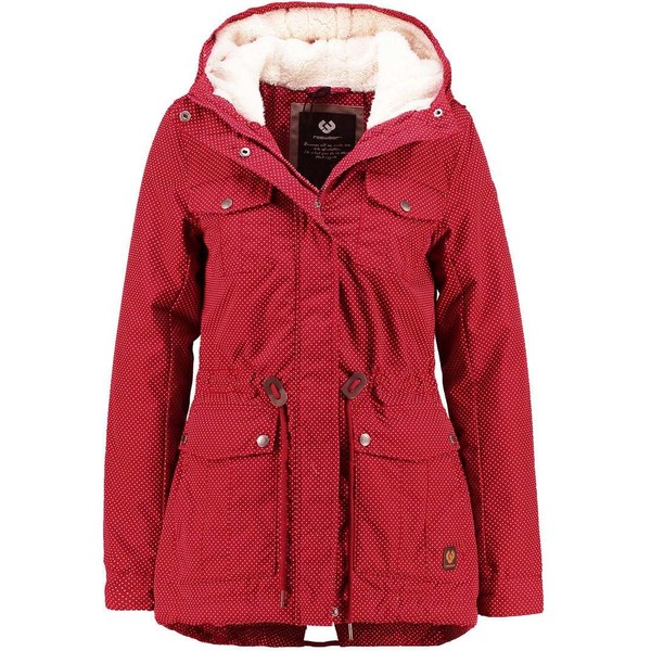 Ragwear LAIKA Krótki płaszcz red R5921O004-J11