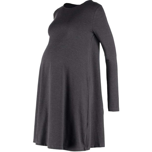 Zalando Essentials Maternity Sukienka z dżerseju dark grey melange ZX029FA08-C11