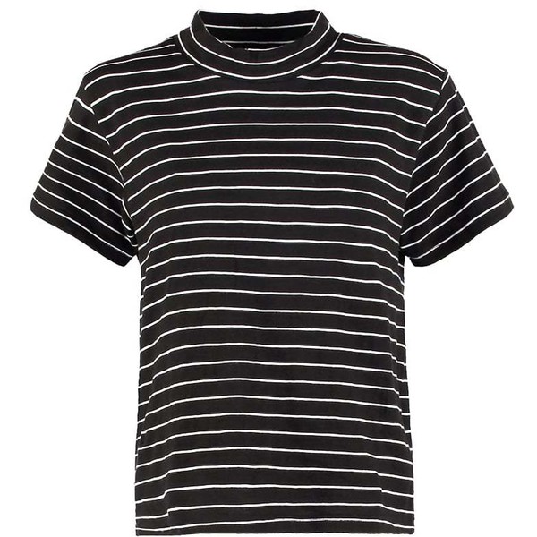 Wemoto KILDA T-shirt z nadrukiem black/white WM121D00P-Q11