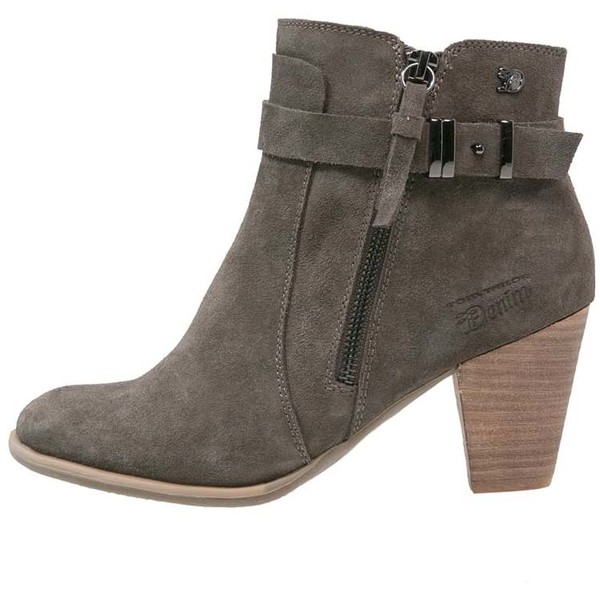 TOM TAILOR DENIM Ankle boot coal TO711N011-B11