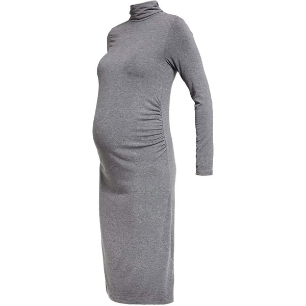 Zalando Essentials Maternity Sukienka z dżerseju dark grey melange ZX029FA0A-C11