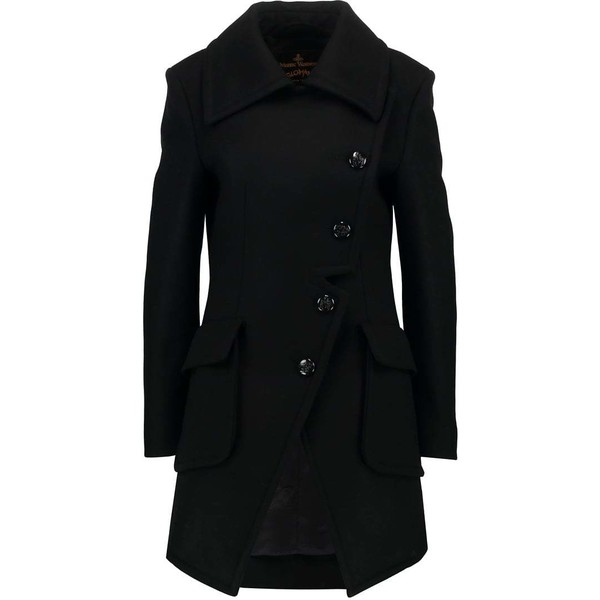 Vivienne Westwood Anglomania Płaszcz wełniany /Płaszcz klasyczny black VW621H003-Q11