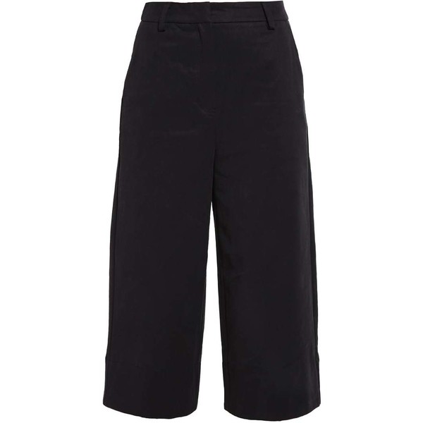 Selected Femme SFLOLLY Spodnie materiałowe black SE521A07K-Q11