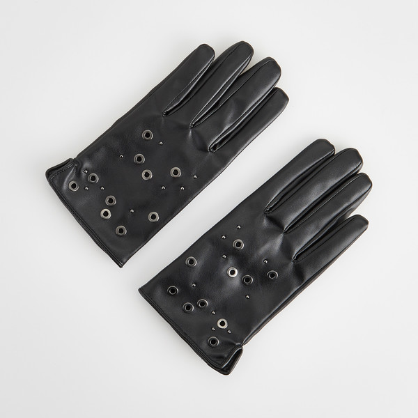 Reserved Rękawiczki z eko skóry PQ274-99X