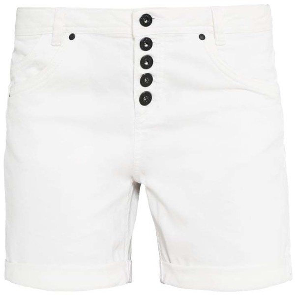 TOM TAILOR DENIM CAJSA Szorty jeansowe white TO721S006-A11