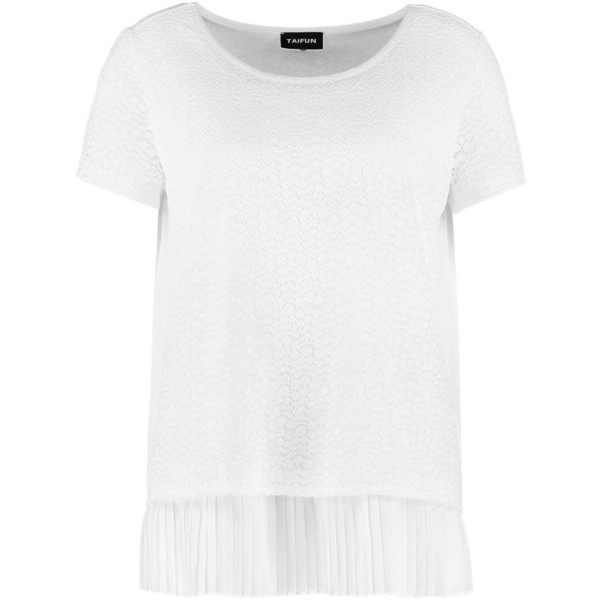Taifun T-shirt basic off-white TA021E01Y-A11
