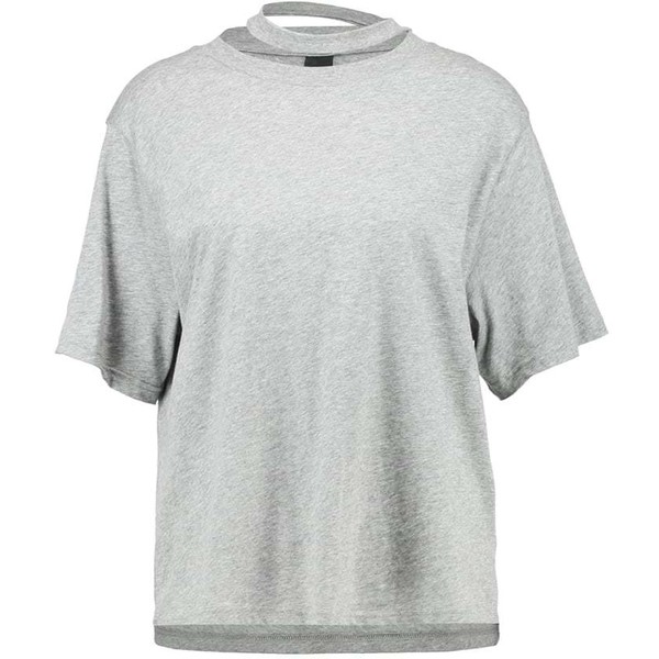 Topshop BOUTIQUE T-shirt z nadrukiem grey T0G21D00J-C11