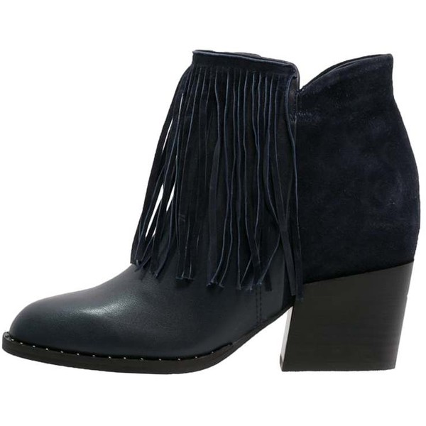 Stylesnob PAISLEY Ankle boot blue ST411N00D-K11